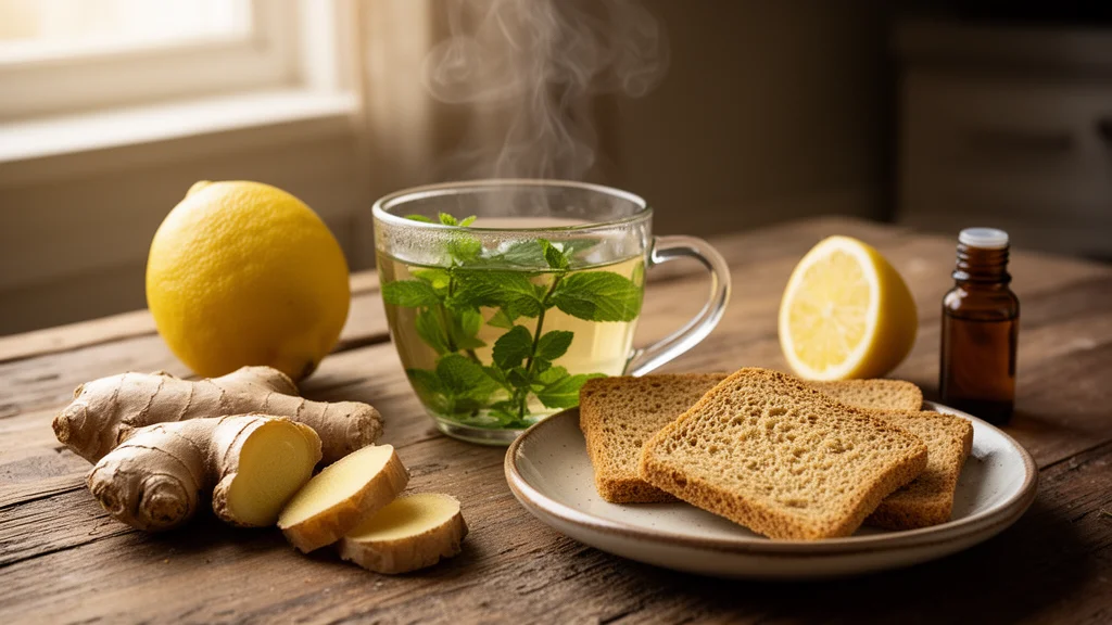 Hausmittel gegen Übelkeit: Die besten natürlichen Helfer